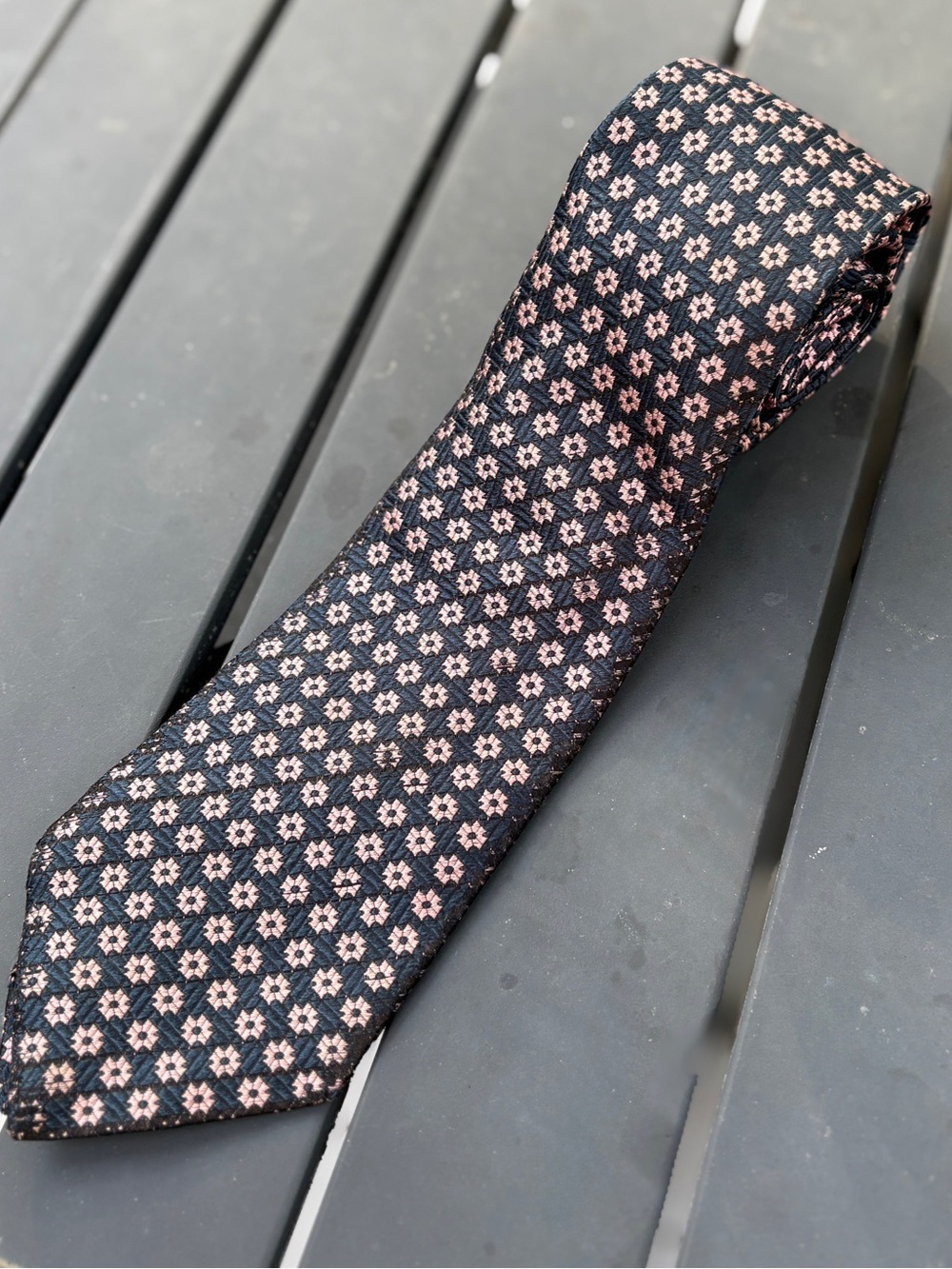 Thomas Pink 100% Silk Tie Jermyn St London Luxury Handmade in England $105